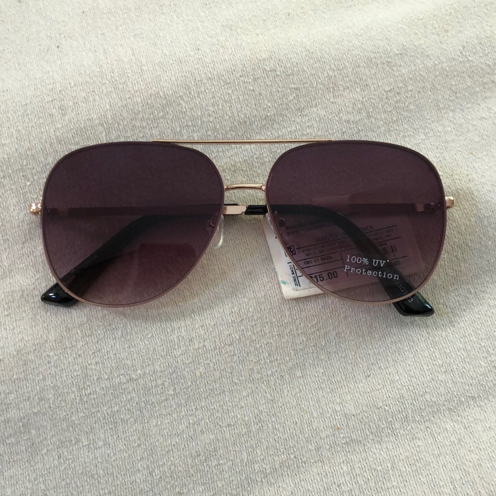 a new day Purple Aviator Sunglasses